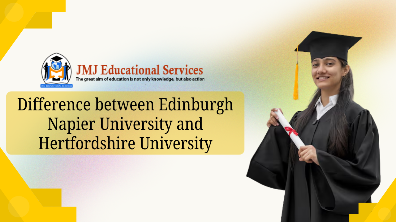 Difference between Edinburgh Napier University and Hertfordshire University
