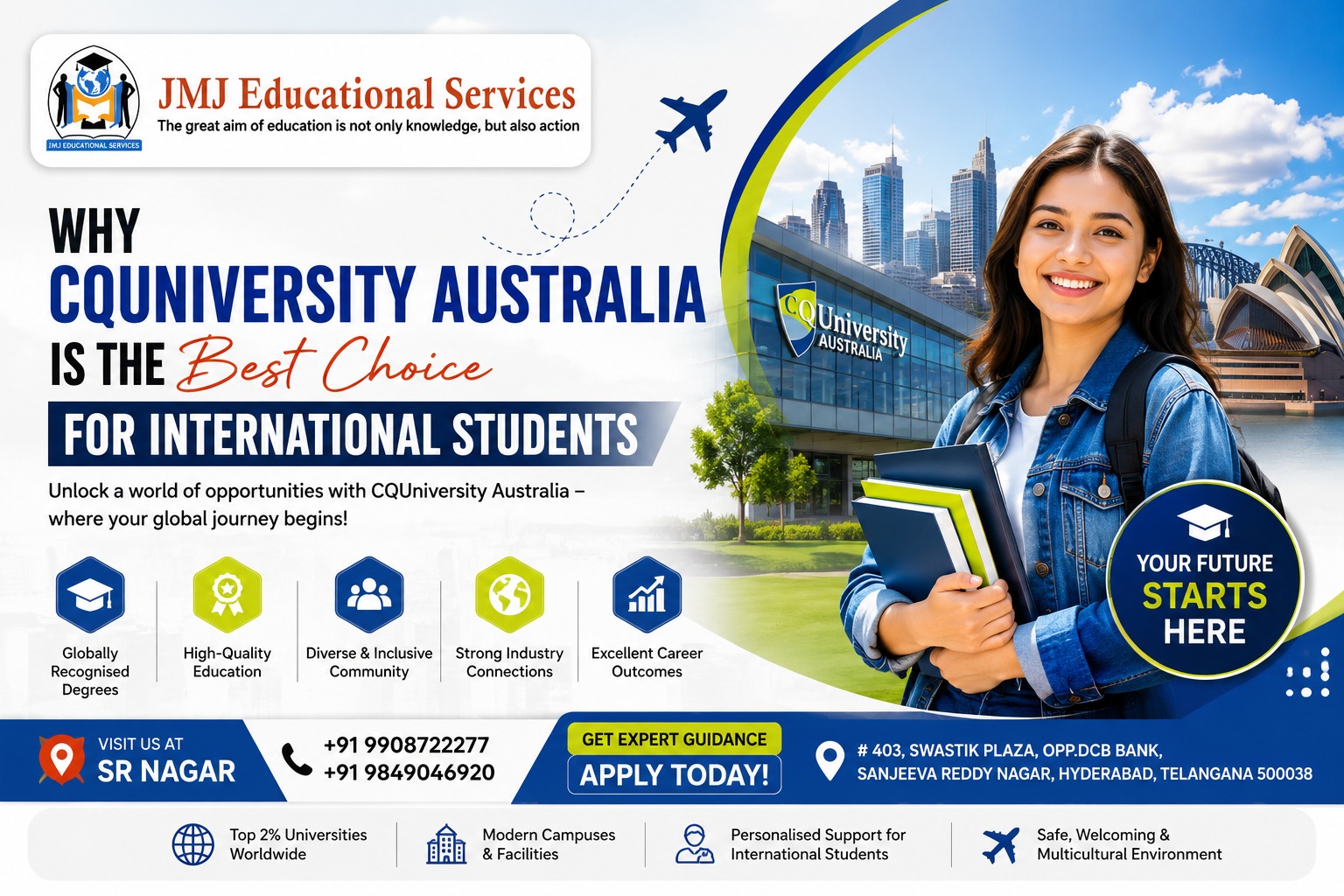 Why CQ University Australia is the Best Choice for International Students