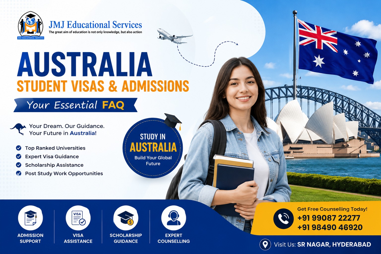 Best Australia Consultancy in SR Nagar